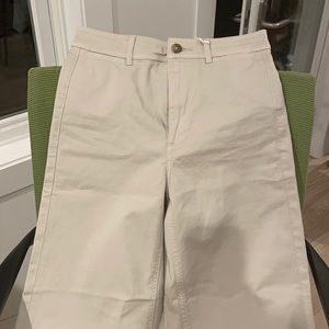 Everlane the Lightweight Wide Leg Crop Chino Pant